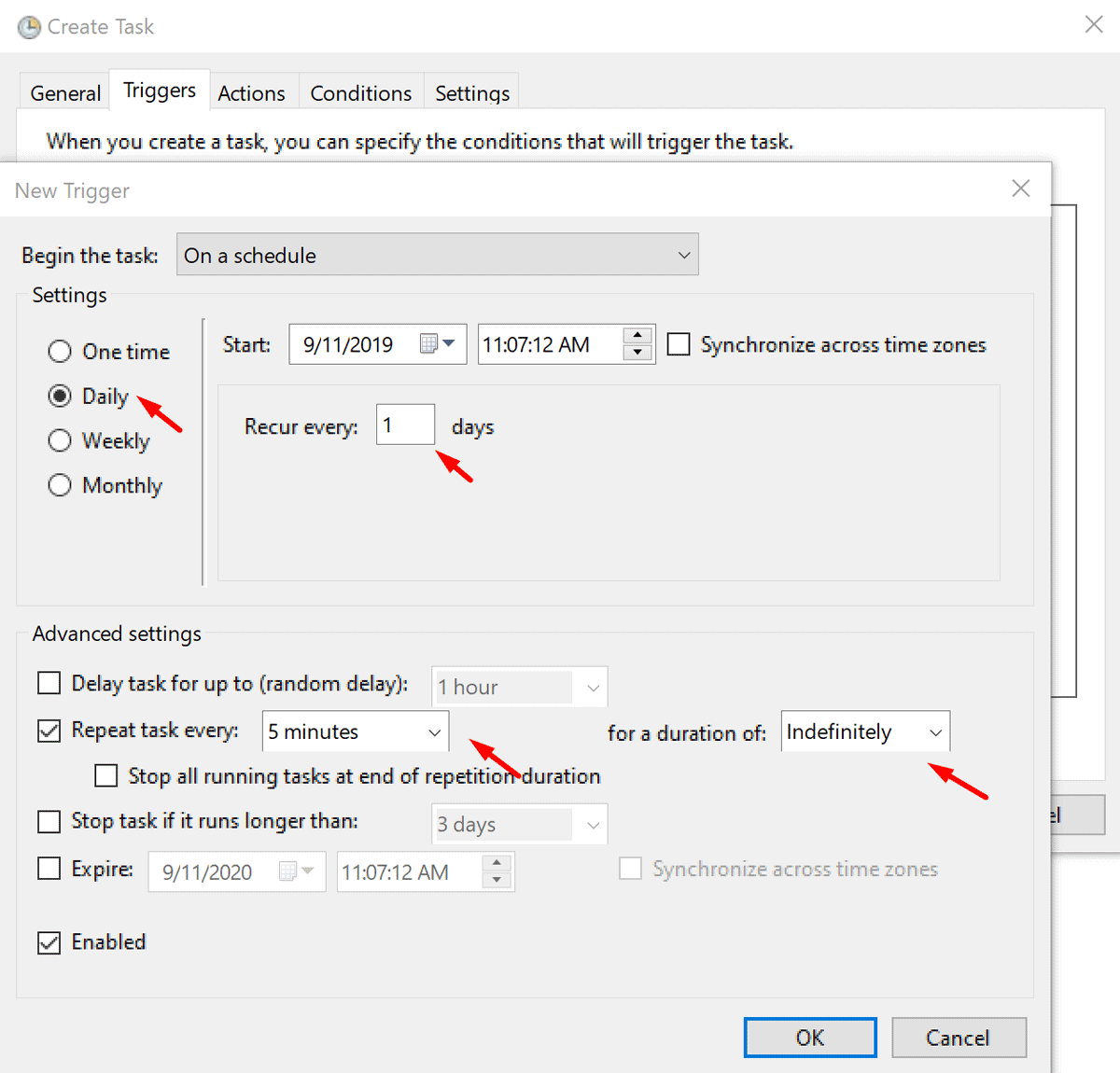 Windows Cron Job - Step 2