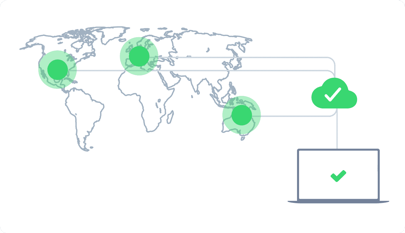 Multi-location checks